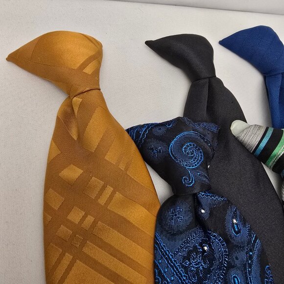 Vintage Clip On Ties 7 Pieces - Picture 2 of 16